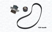 MAGNETI MARELLI 341401860002 - Bomba de agua + kit correa distribución