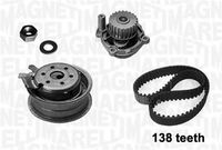 MAGNETI MARELLI 341403640001 - Bomba de agua + kit correa distribución