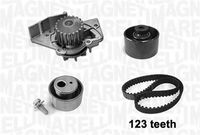 MAGNETI MARELLI 341404160001 - Bomba de agua + kit correa distribución