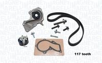 MAGNETI MARELLI 341405780001 - Bomba de agua + kit correa distribución