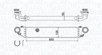 MAGNETI MARELLI 351319204280 - Radiador de aire de admisión