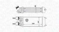 MAGNETI MARELLI 351319204470 - Radiador de aire de admisión