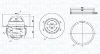 MAGNETI MARELLI 352317005140 - Termostato, refrigerante