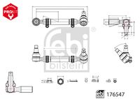 FEBI BILSTEIN 176547 - Barra de acoplamiento