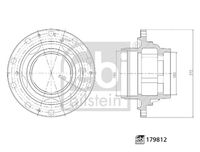 FEBI BILSTEIN 179812 - Buje de rueda