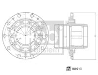 FEBI BILSTEIN 181013 - Buje de rueda