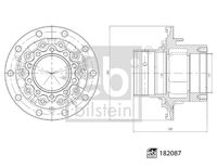 FEBI BILSTEIN 182087 - Buje de rueda