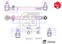 FEBI BILSTEIN 183056 - Barra de dirección