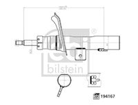 FEBI BILSTEIN 194167 - Amortiguador