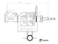 FEBI BILSTEIN 194205 - Amortiguador