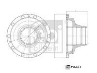 FEBI BILSTEIN 196423 - Buje de rueda