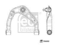 FEBI BILSTEIN 196690 - Barra oscilante, suspensión de ruedas