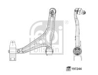 FEBI BILSTEIN 197244 - Barra oscilante, suspensión de ruedas