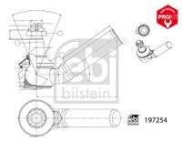 FEBI BILSTEIN 197254 - Rótula barra de acoplamiento