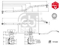 FEBI BILSTEIN 197260 - Barra de dirección