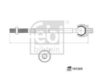 FEBI BILSTEIN 197269 - Articulación axial, barra de acoplamiento