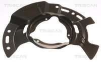 TRISCAN 8125 43104 - Chapa protectora contra salpicaduras, disco de freno