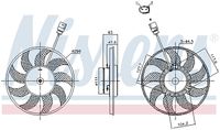 NISSENS 85866 - Ventilador, refrigeración del motor