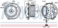 NISSENS 87527 - Ventilador habitáculo