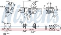 NISSENS 93305 - Turbocompresor, sobrealimentación