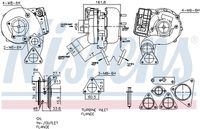 NISSENS 93329 - Turbocompresor, sobrealimentación