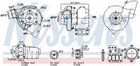 NISSENS 93872 - Turbocompresor, sobrealimentación