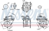 NISSENS 98521 - Válvula EGR