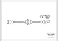 CORTECO 19018582 - Tubo flexible de frenos