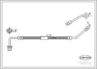 CORTECO 19032132 - Tubo flexible de frenos