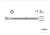 CORTECO 19032778 - Tubo flexible de frenos