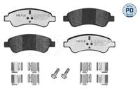 MEYLE 025 235 9919/PD - Juego de pastillas de freno