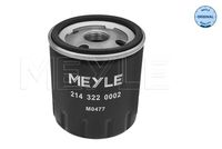 MEYLE 214 322 0002 - Filtro de aceite