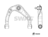 SWAG 33 11 2316 - Barra oscilante, suspensión de ruedas