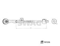 SWAG 33 11 2518 - Articulación axial, barra de acoplamiento