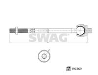 SWAG 33 11 2538 - Articulación axial, barra de acoplamiento