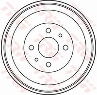 TRW DB4183 - Tambor de freno