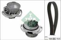 Schaeffler INA 530 0717 30 - Bomba de agua + kit correa distribución