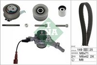 Schaeffler INA 530 0835 30 - Bomba de agua + kit correa distribución