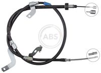 A.B.S. K17512 - Cable de accionamiento, freno de estacionamiento