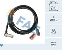 FAE 78683 - Sensor, revoluciones de la rueda