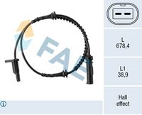 FAE 78688 - Sensor, revoluciones de la rueda