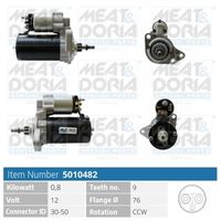 MEAT & DORIA 5010482 - Motor de arranque