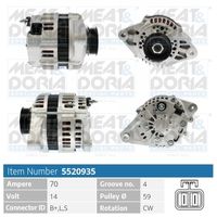 MEAT & DORIA 5520935 - Alternador