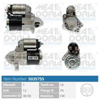 MEAT & DORIA 5035755 - Motor de arranque