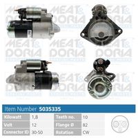 MEAT & DORIA 5035335 - Motor de arranque