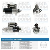 MEAT & DORIA 5035790 - Motor de arranque