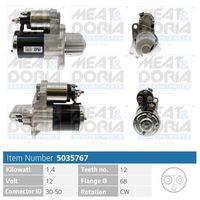 MEAT & DORIA 5035767 - Motor de arranque