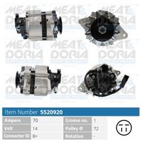 MEAT & DORIA 5520920 - Alternador