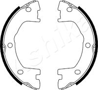 ASHIKA 55-00-0231 - Juego de zapatas de frenos, freno de estacionamiento