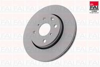 FAI AutoParts BD104 - Disco de freno